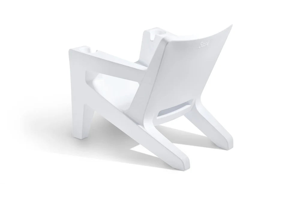 Bask Lounge Chair White