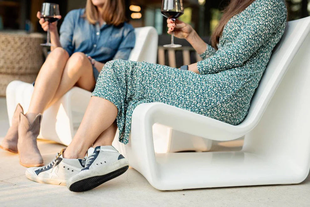 Loop Lounge Chair White