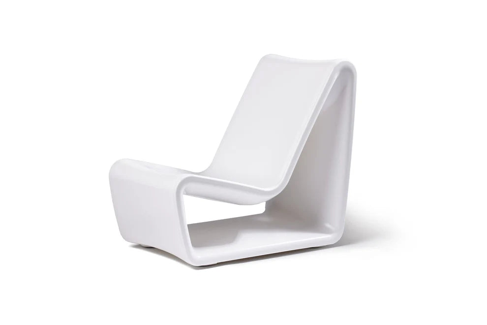Loop Lounge Chair White