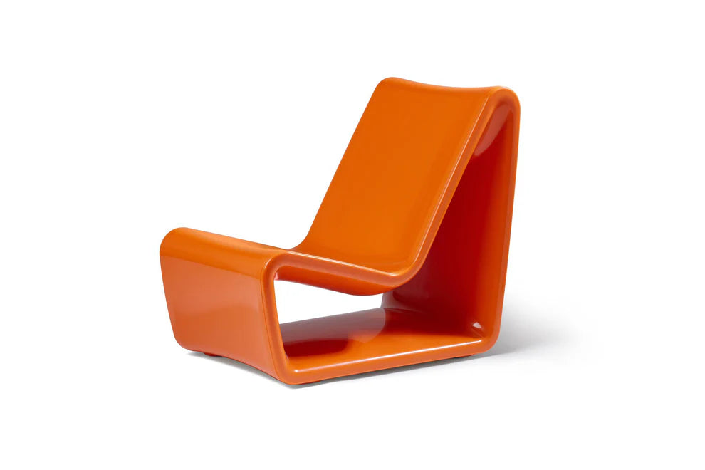 Loop Lounge Chair Orange